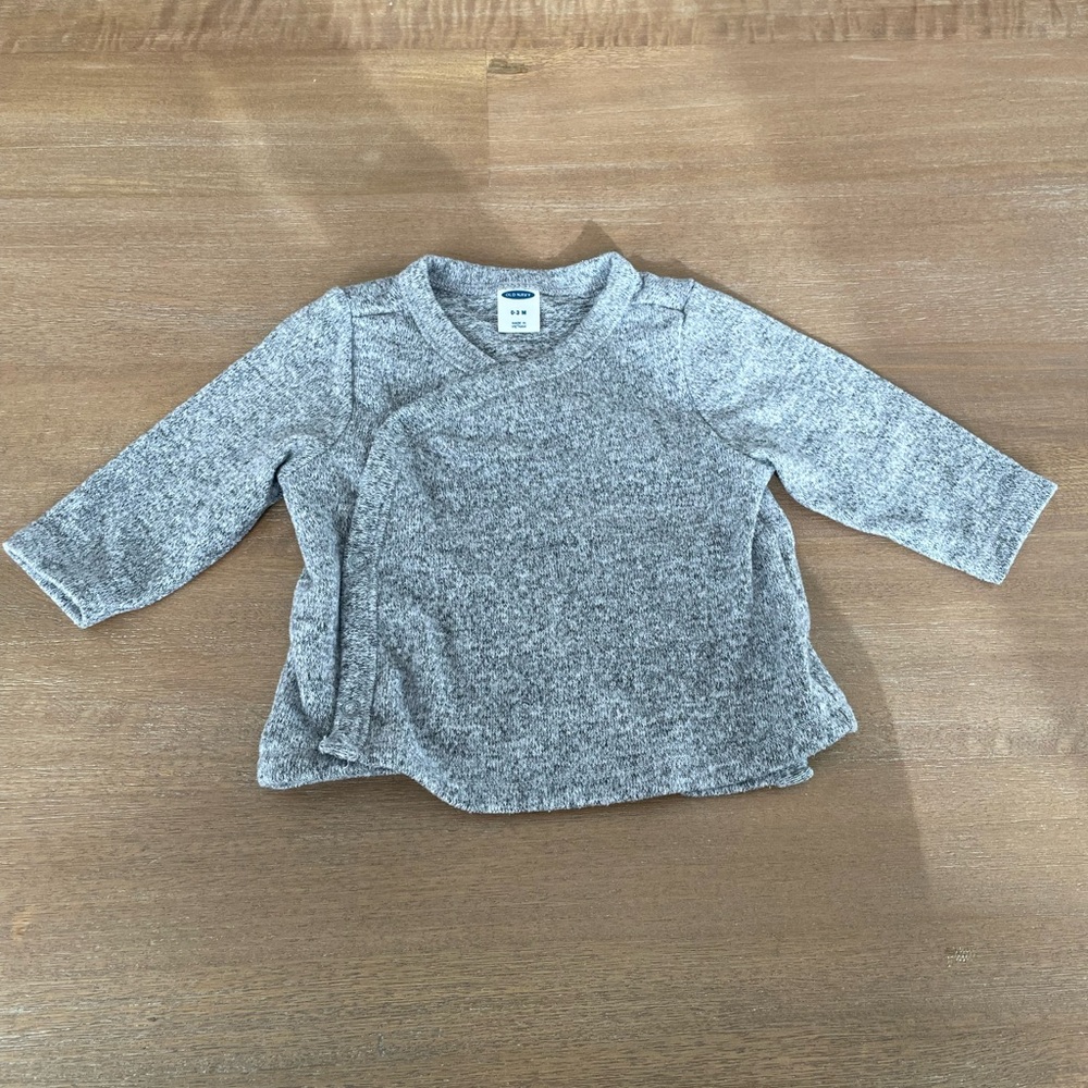 🎀  5 for $30 Old Navy Super Soft Kimono Sweater in Gray 0-3M